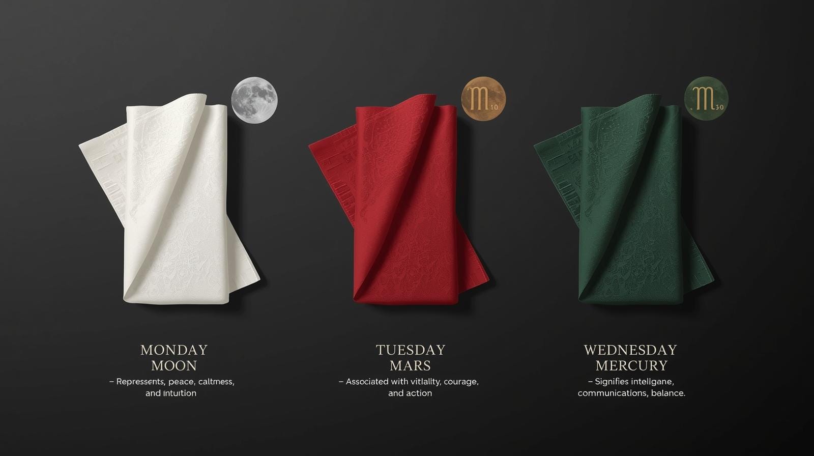 7-Day Individual Handkerchiefs