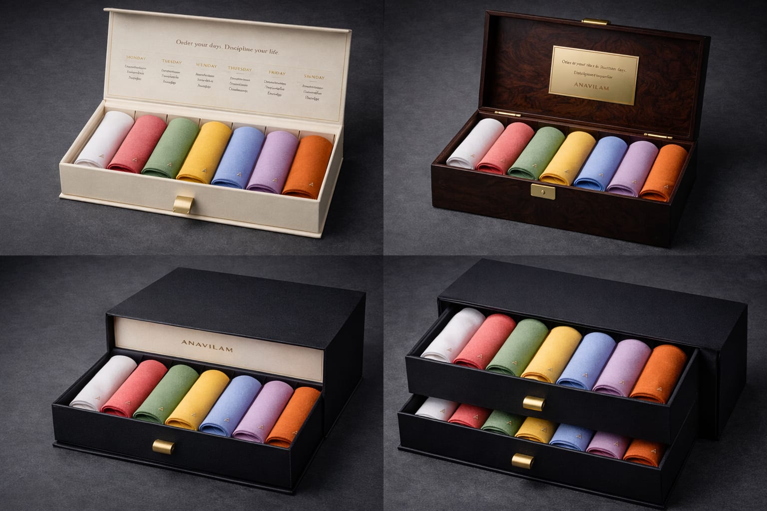 ANAVILAM Luxury Packaging Options